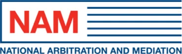 NAM- national arbitration and mediation
